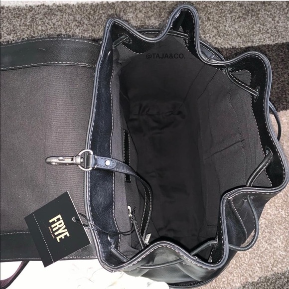 ✅SOLD!🔥FRYE: RARE LARGE OLIVIA BACKPACK - Picture 4 of 8